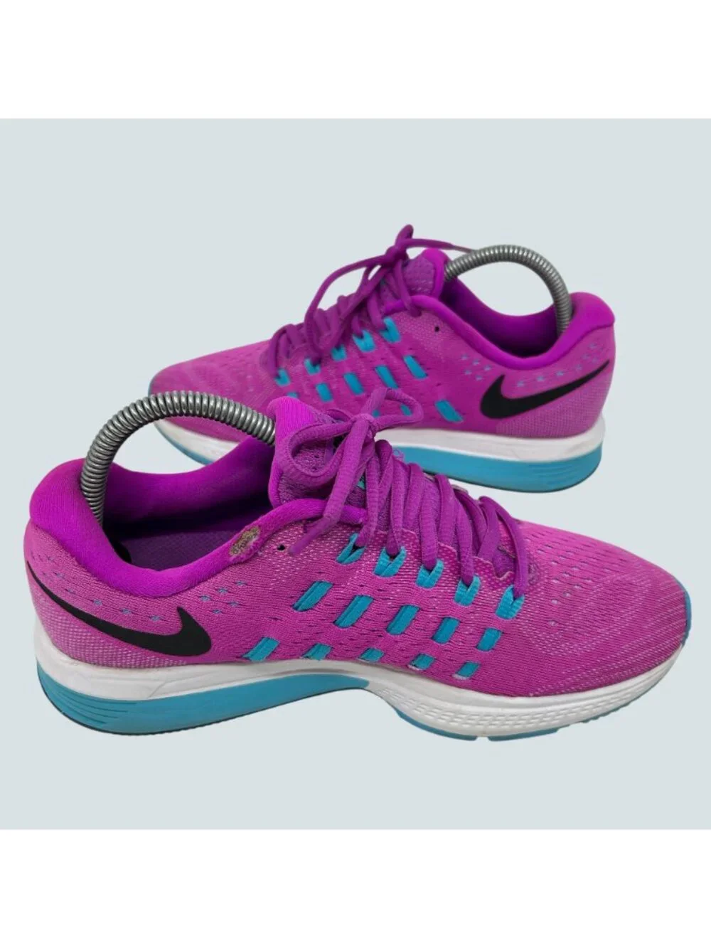 Nike Air Zoom Vomero 11 Women's Size 8 Hyper Violet Blue Running Shoes 818100-50
